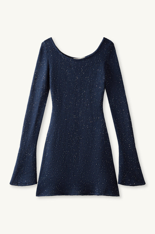 Navy Blue Sequin