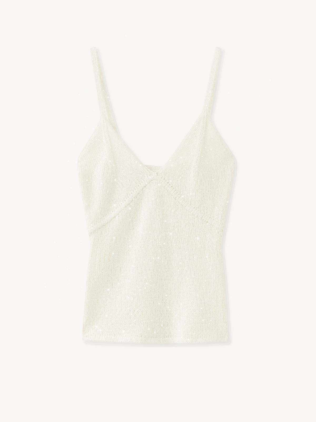 Star White Sequin