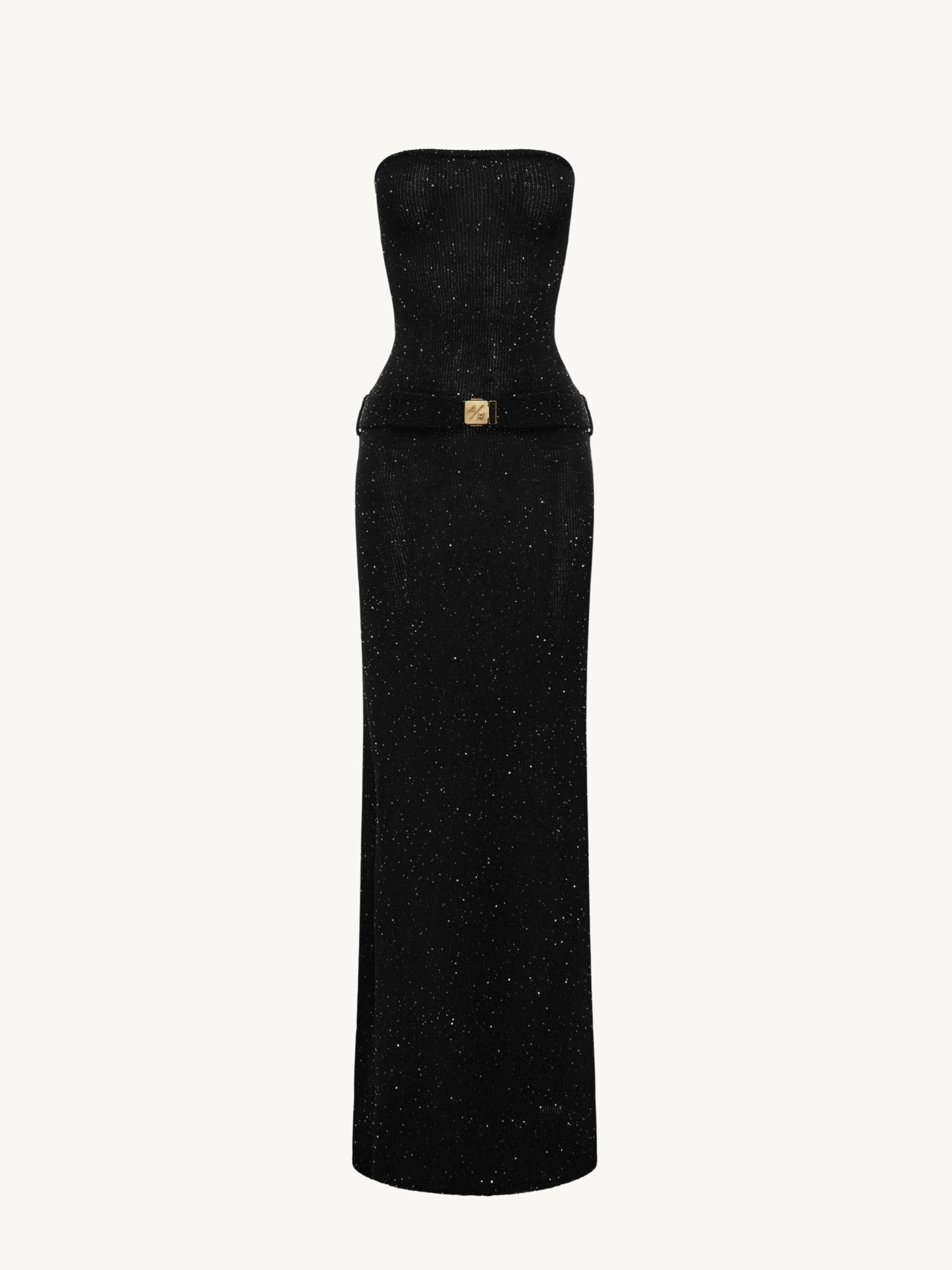 Gisele Dress - Black/Silver Sequin