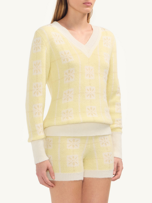 Gigi Jacquard Short - Butter