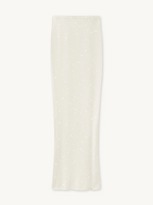 Carolina Skirt - Star White Sequin