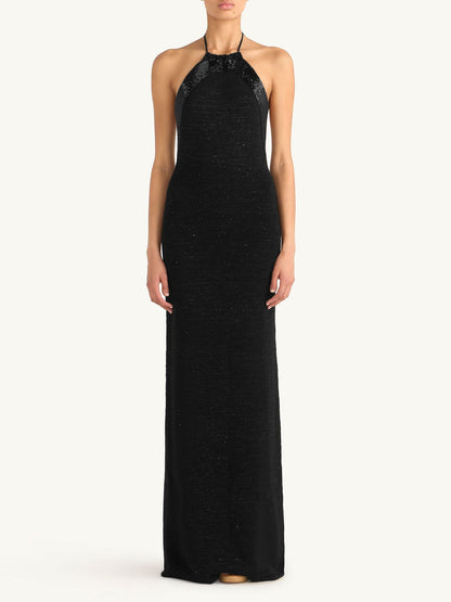 Katie Dress - Black Sequin