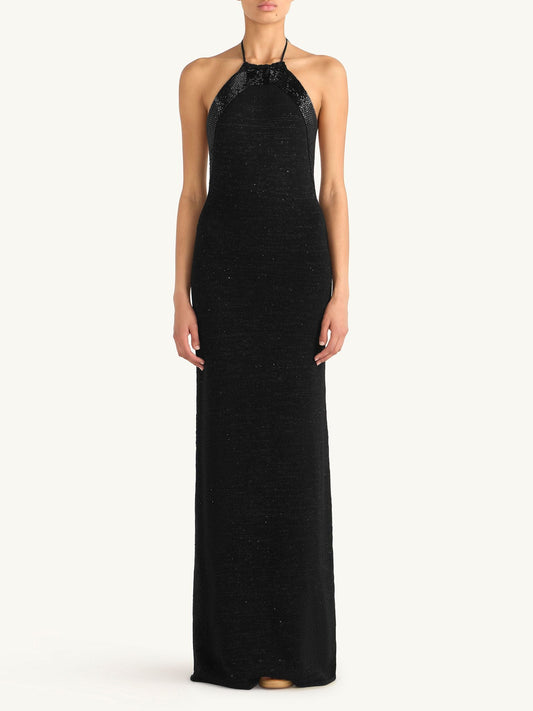 Katie Dress - Black Sequin