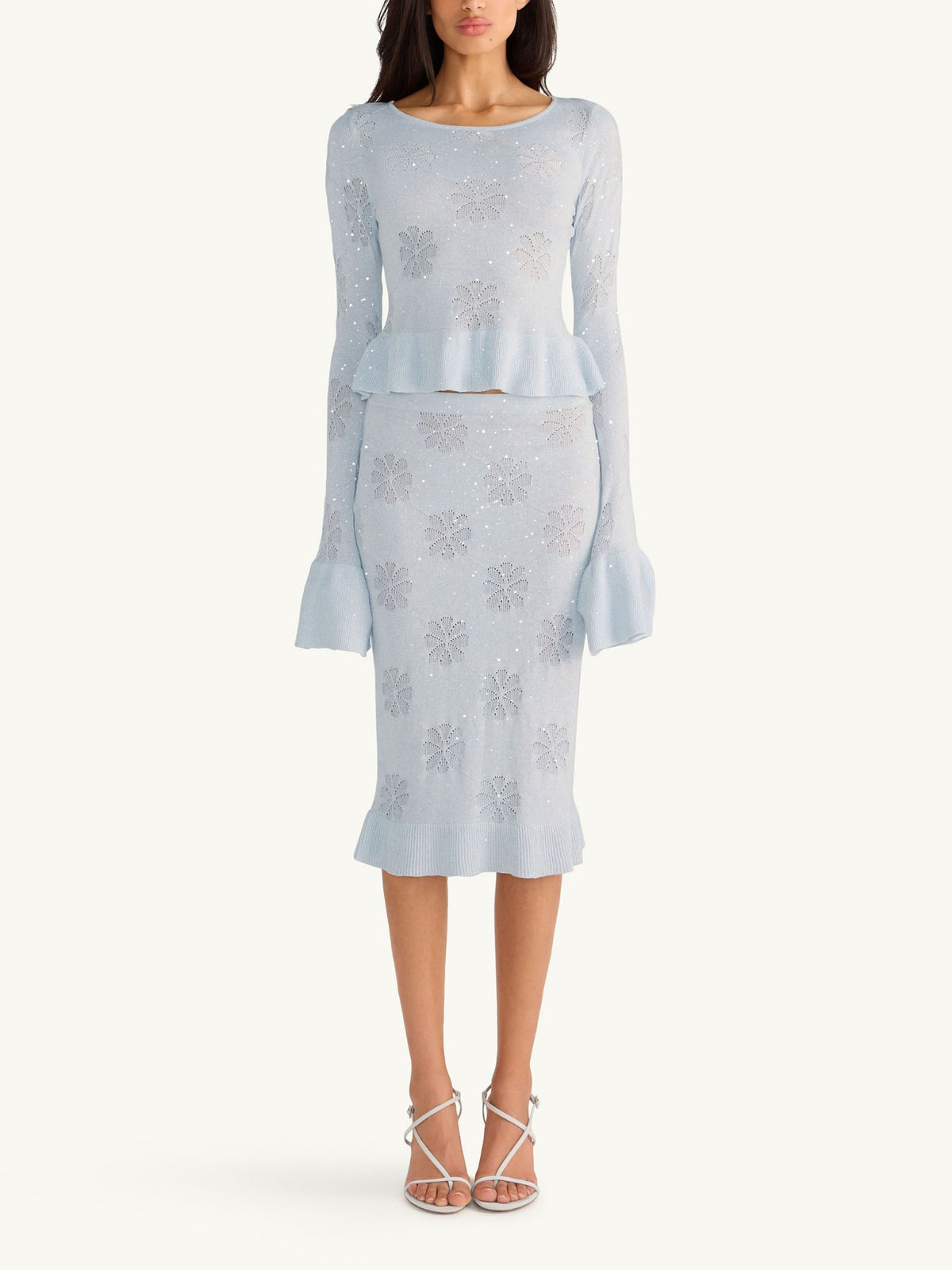 Rafaella Midi Skirt - Mist