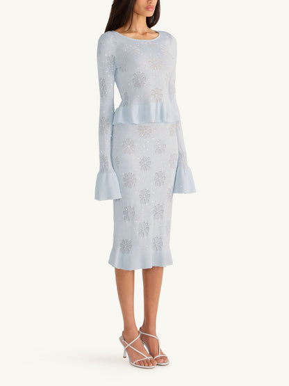 Rafaella Midi Skirt - Mist