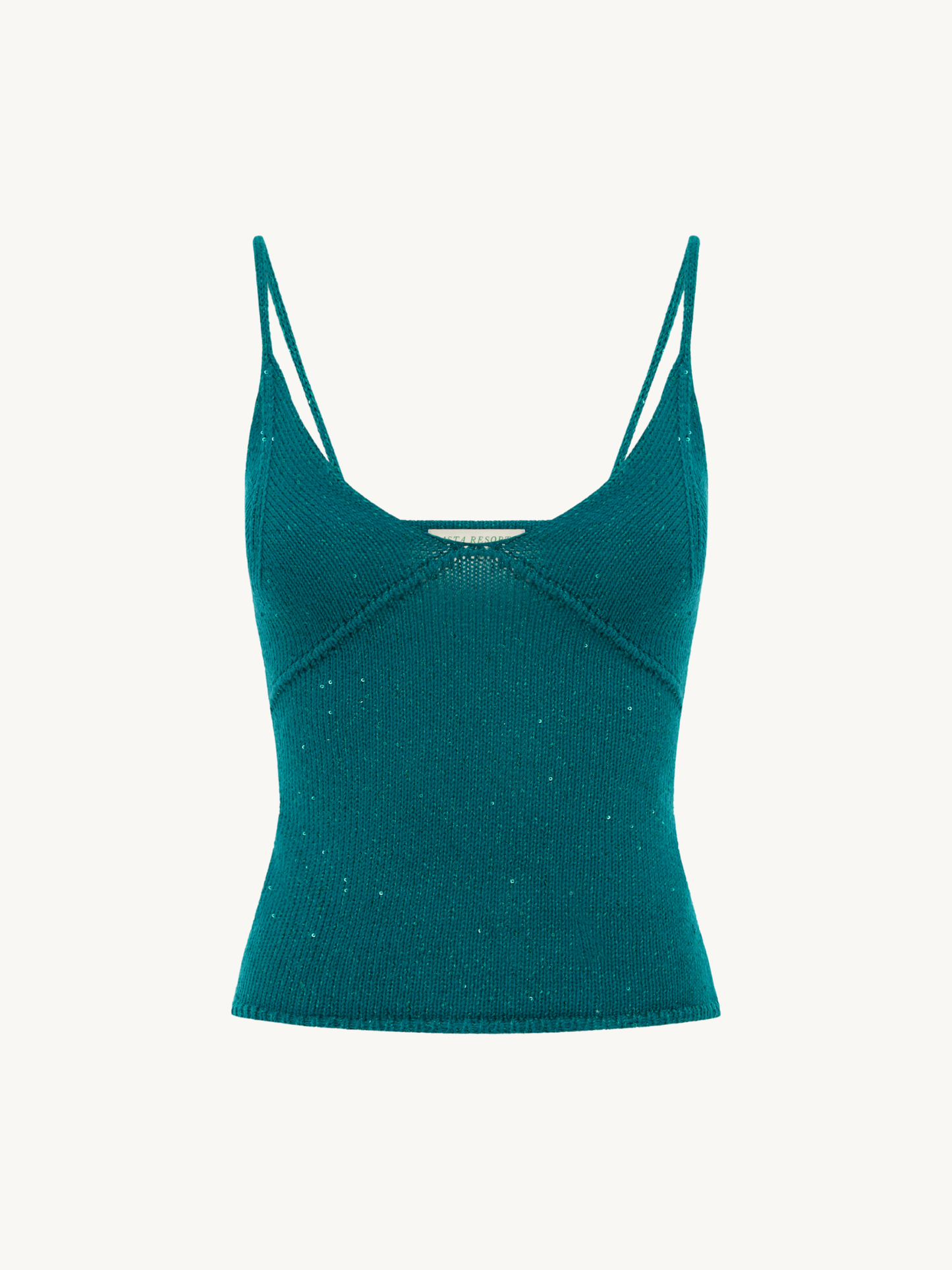 Carolina Camisole - Palm Green Sequin