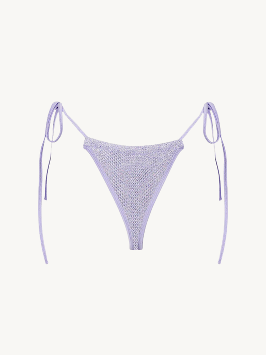 Lio Bikini Bottom - Lavender Sequin