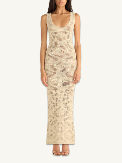Eve Dress - Sand Shimmer