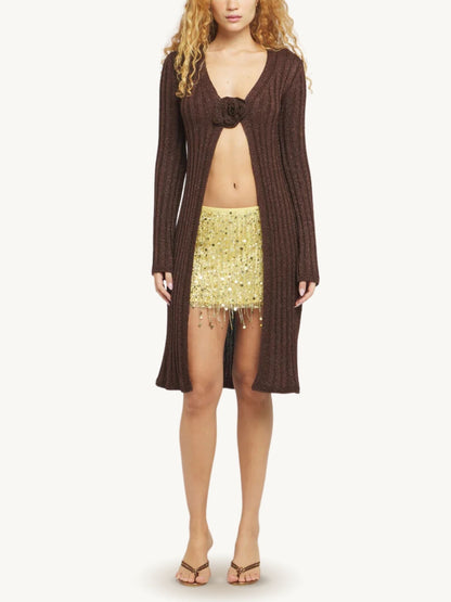 Rosie Cardigan - Tobacco