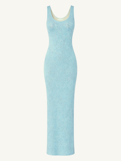 Ana Dress - Baia Blue Sequin