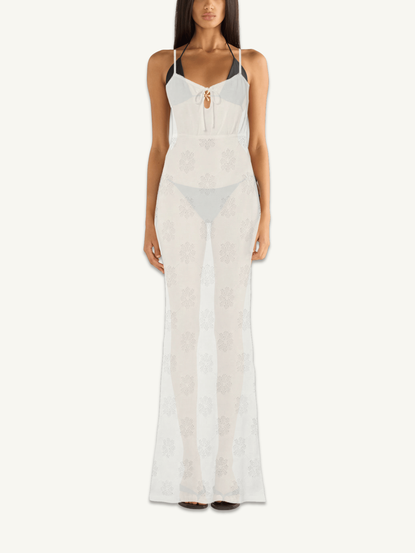 Cecilia Dress - Venetian White