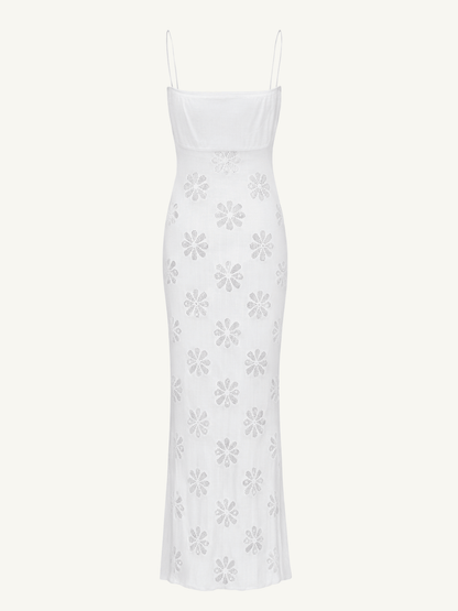 Cecilia Dress - Venetian White