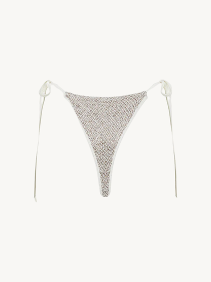 Lio Bikini Bottom - Hazelnut Sequin