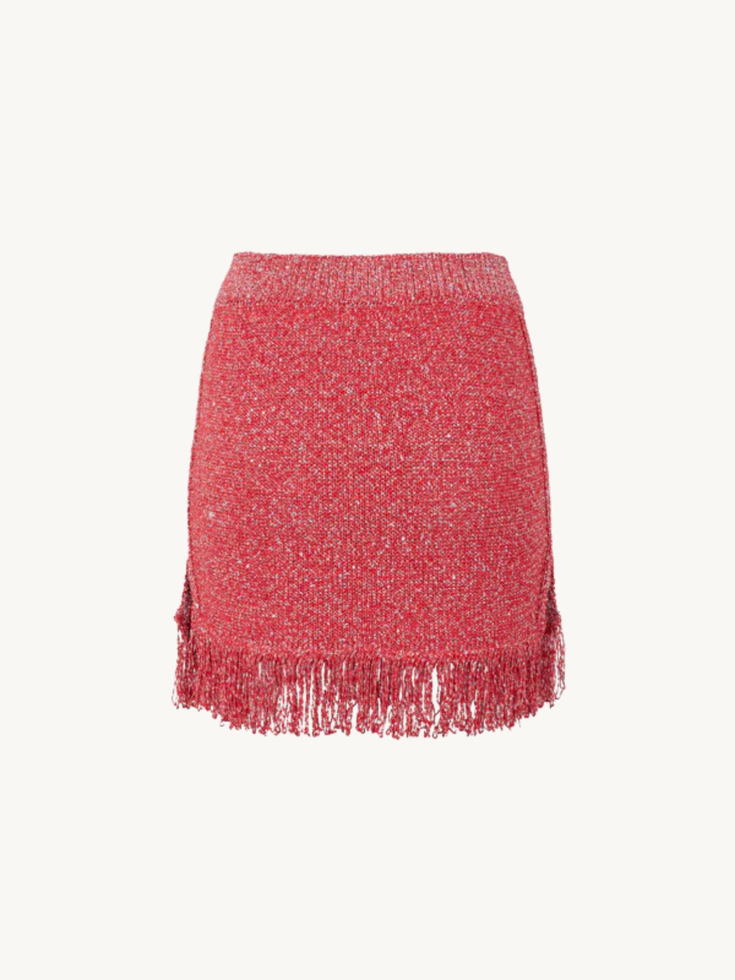 Dana Fringe Mini Skirt - Rossa Sequin