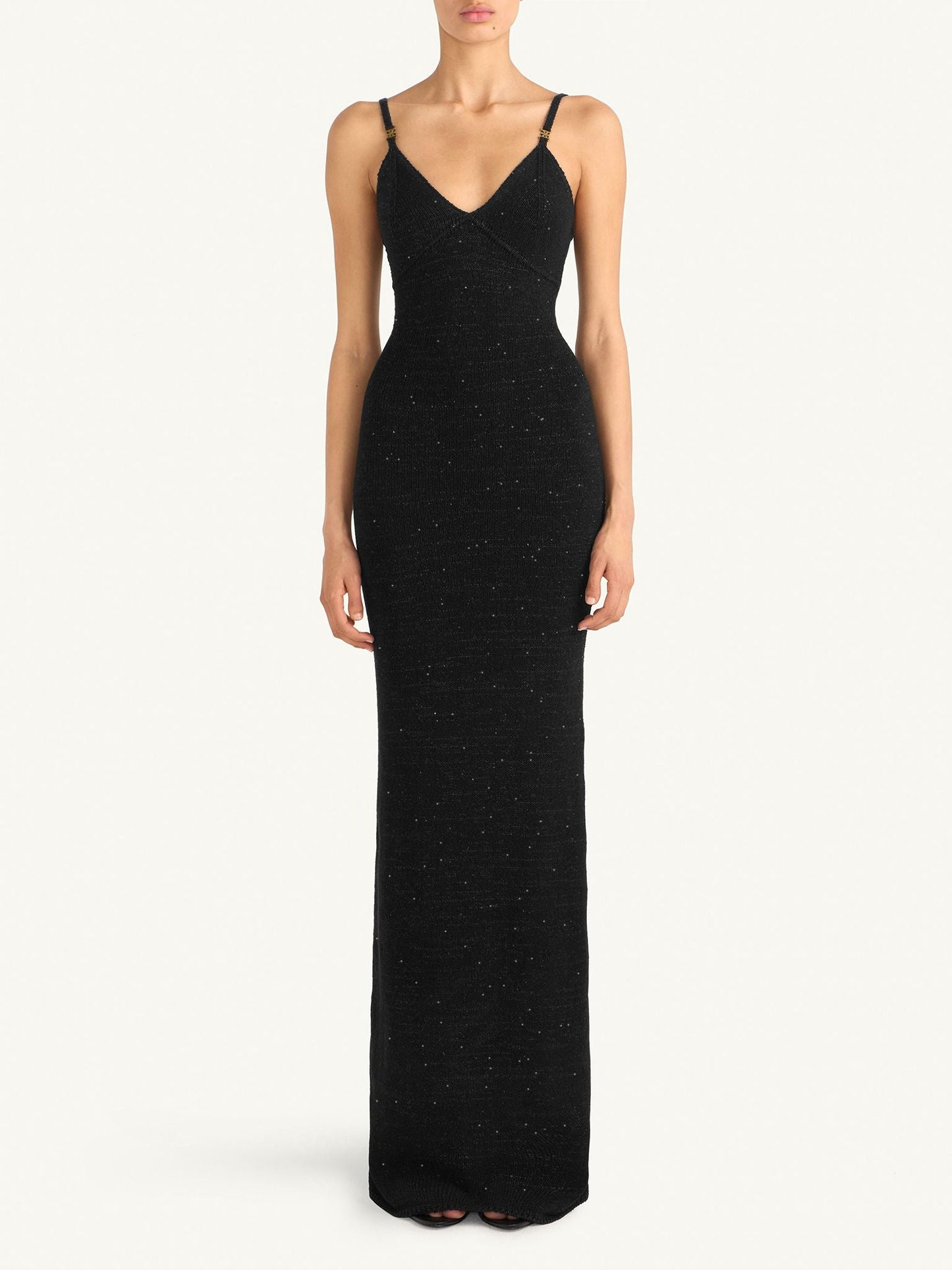 Delilah Dress - Black Sequin