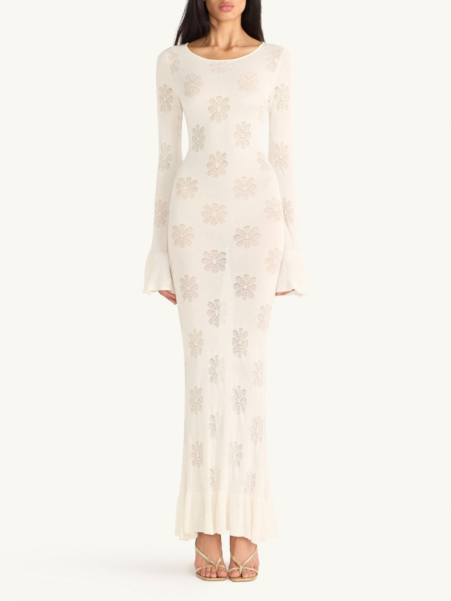 Rafaella Dress - Venetian White