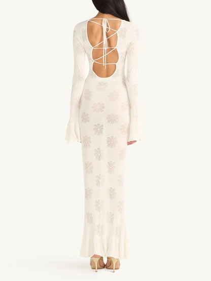 Rafaella Dress - Venetian White