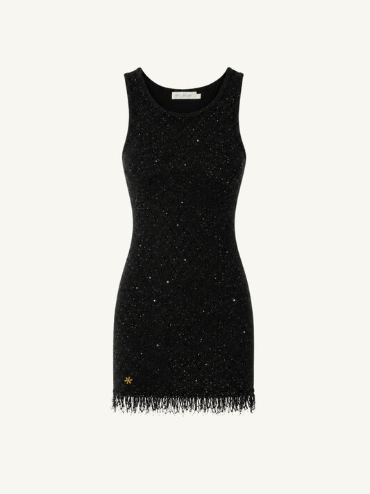 Black/Silver Sequin