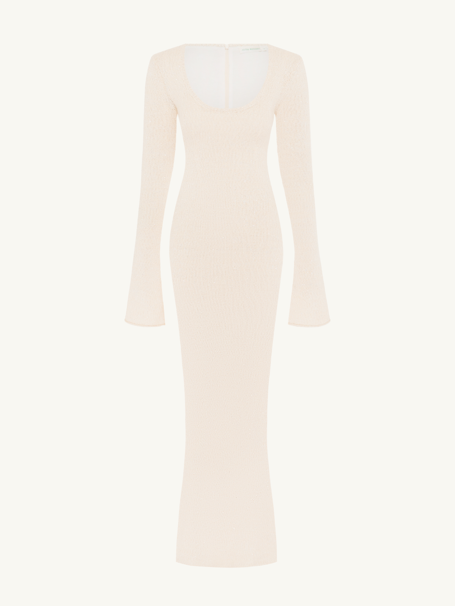 Ella Long Sleeve Dress - Snow Sequin
