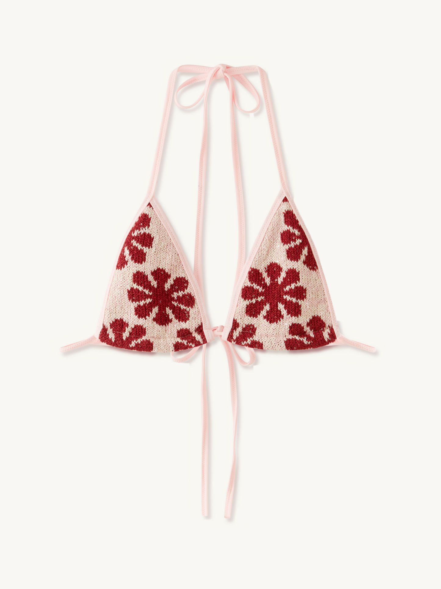 Lio Bikini Top - Pink Delilah Sequin