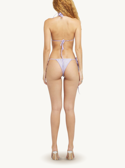 Lio Bikini Bottom - Lavender Sequin