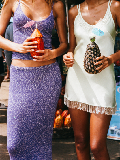 Carolina Camisole - Violet Sequin