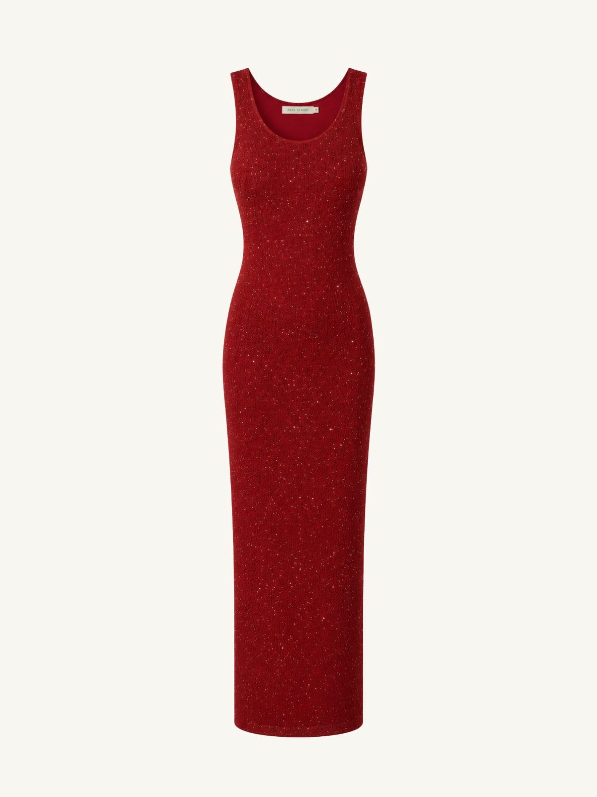 Ana Dress - Wine Sequin