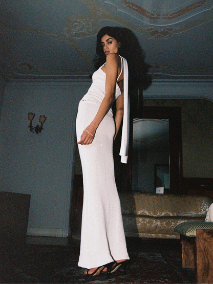 Carolina Skirt - Star White Sequin