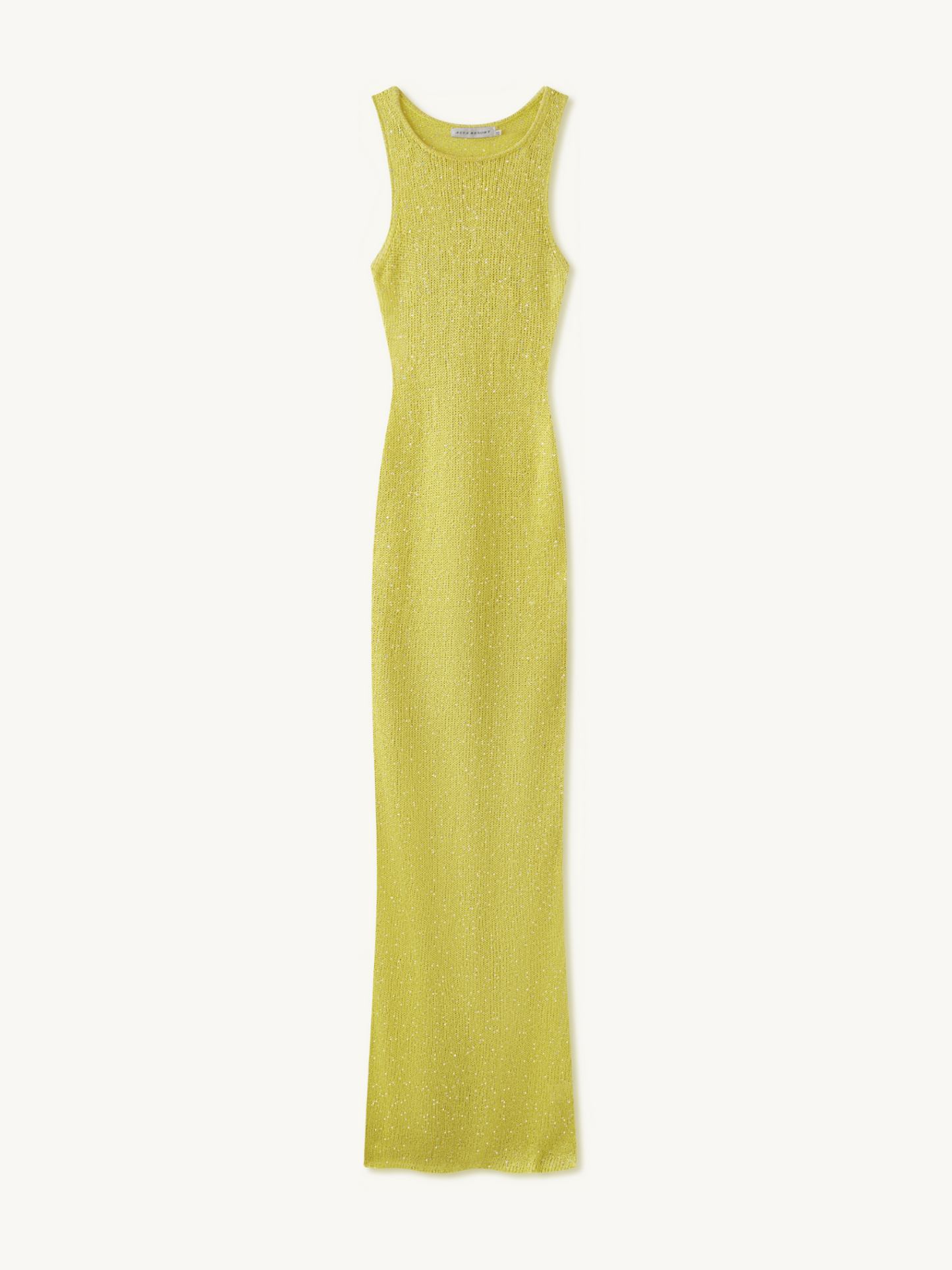 Natalia Dress - Chartreuse Sequin