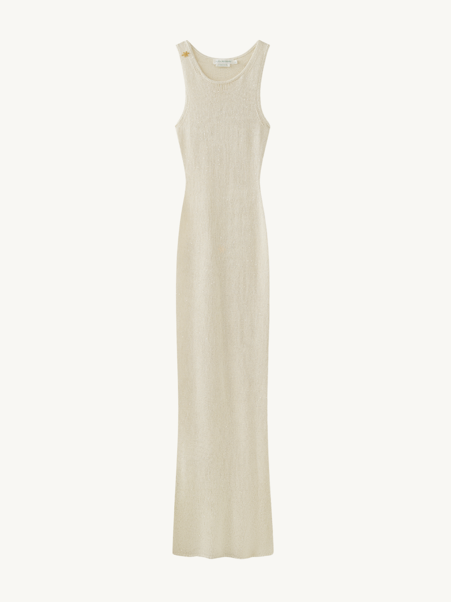 Natalia Dress - Ivory Sequin