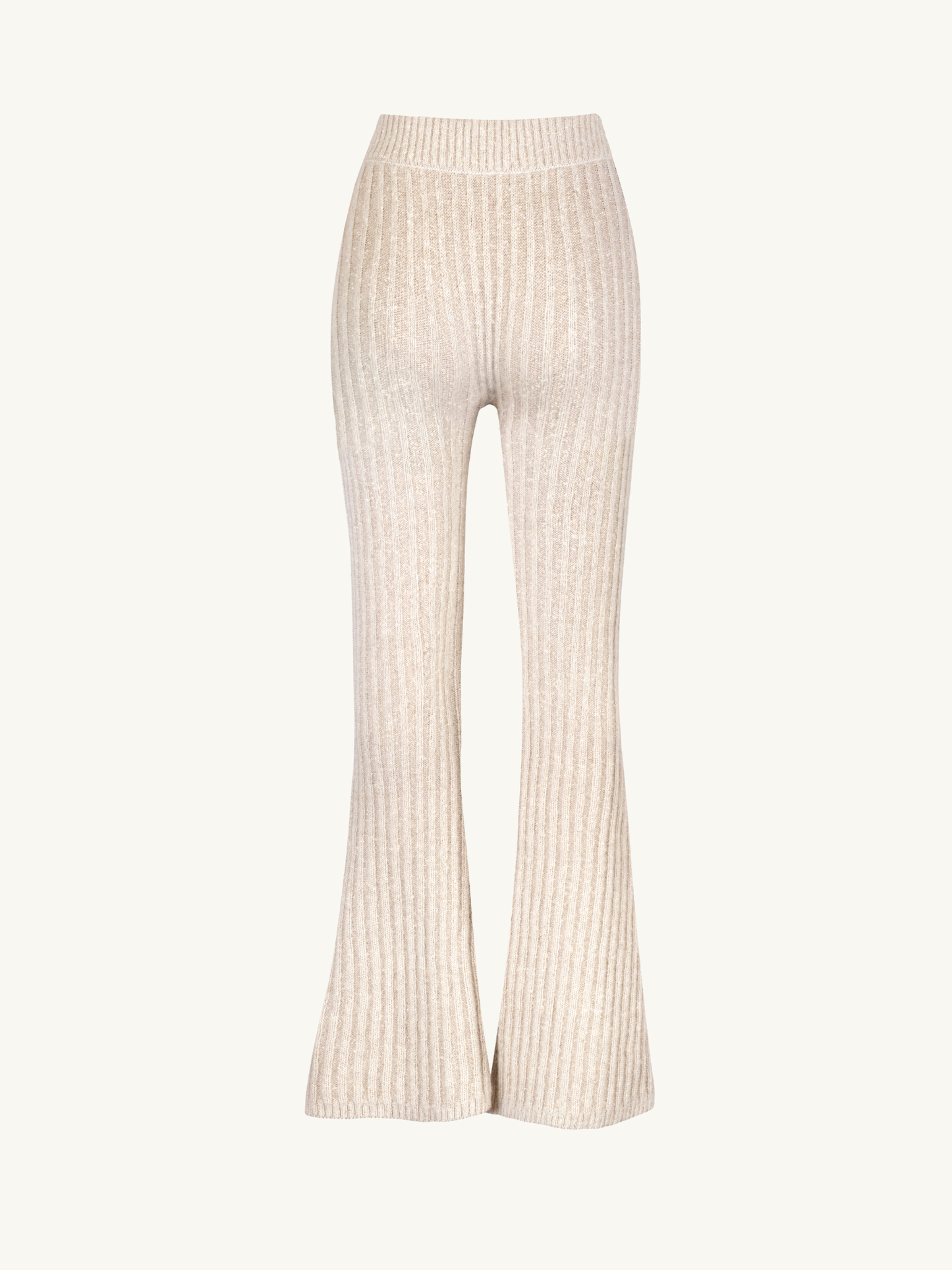 Diana Knitted Leggings - Snow Shimmer