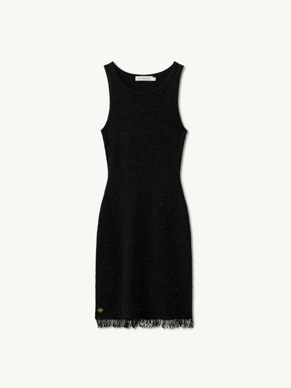 Natalia Mini Dress - Black Sequin