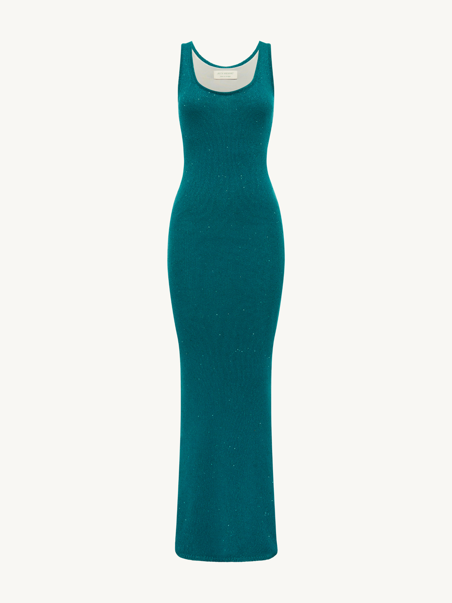 Ana Dress - Palm Green Sequin