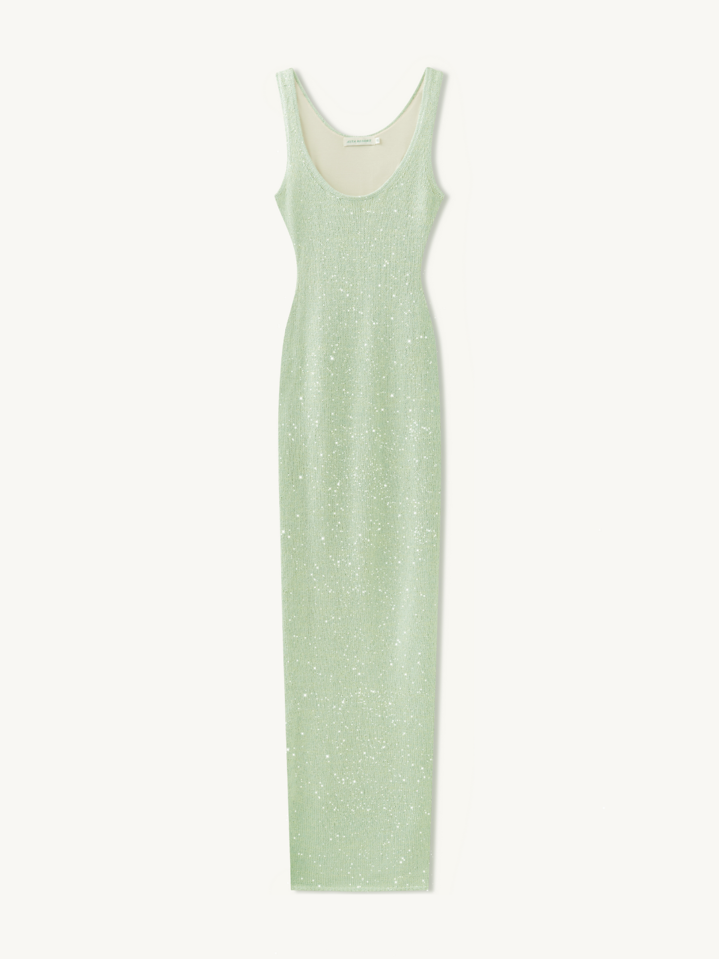 Ana Dress - Sage Sequin