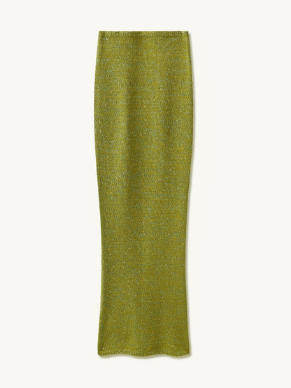 Carolina Skirt - Olive Oil Sequin