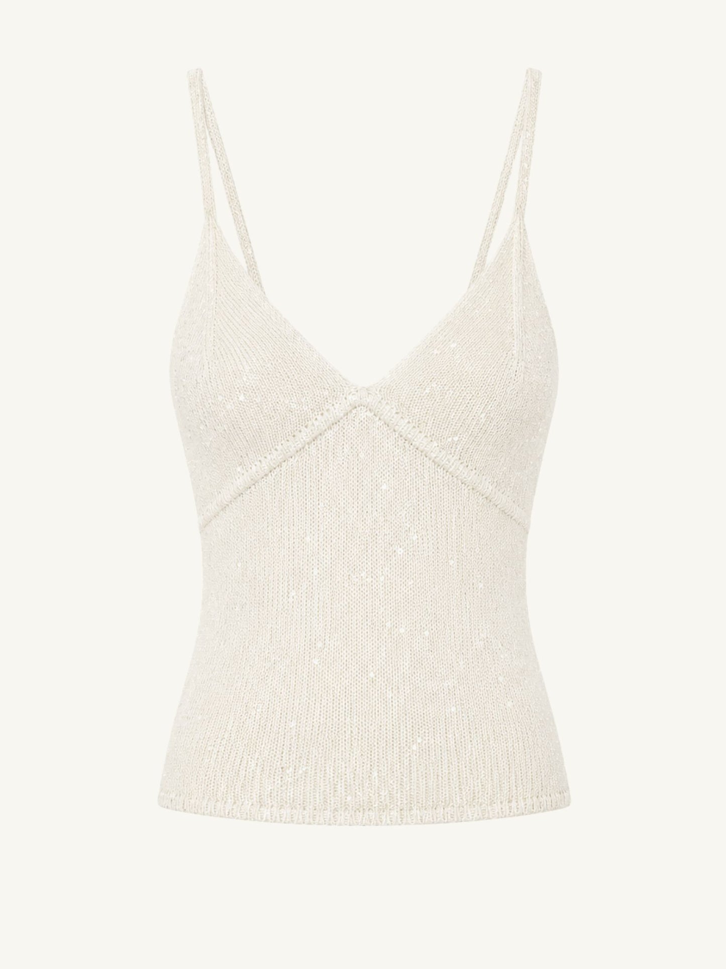 Star White Sequin