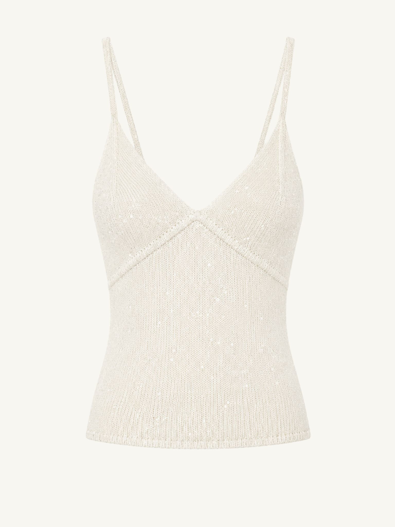 Star White Sequin