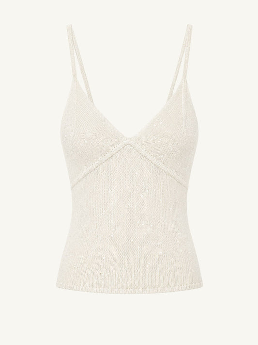 Star White Sequin