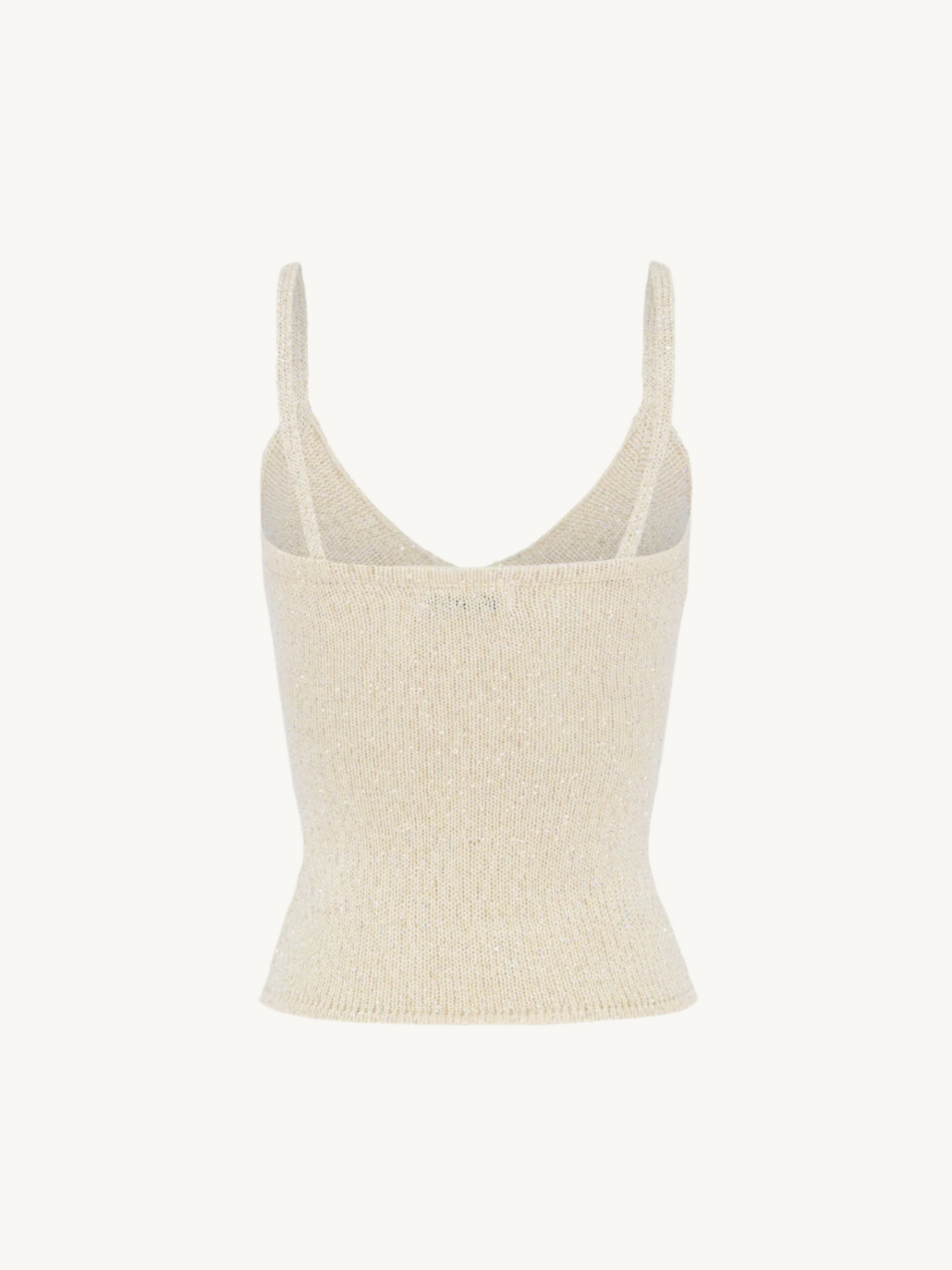 Carolina Camisole - Ivory Sequin