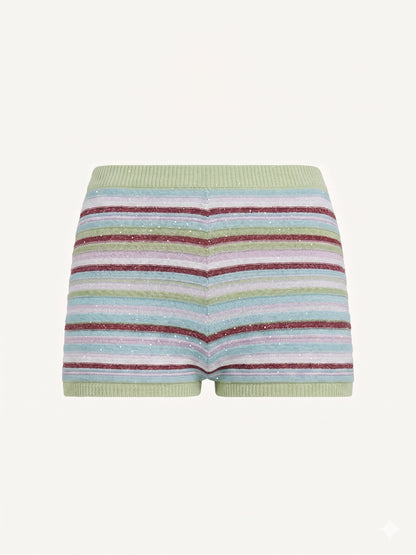 Anabell Mini Short - Multi Stripe