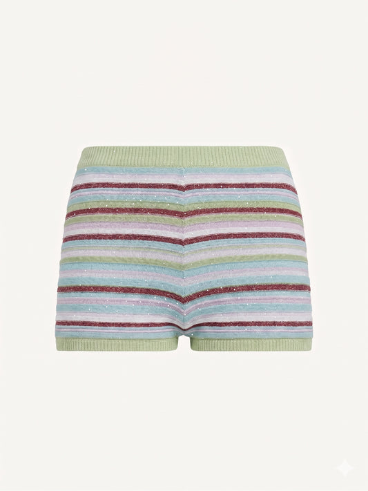 Anabell Mini Short - Multi Stripe