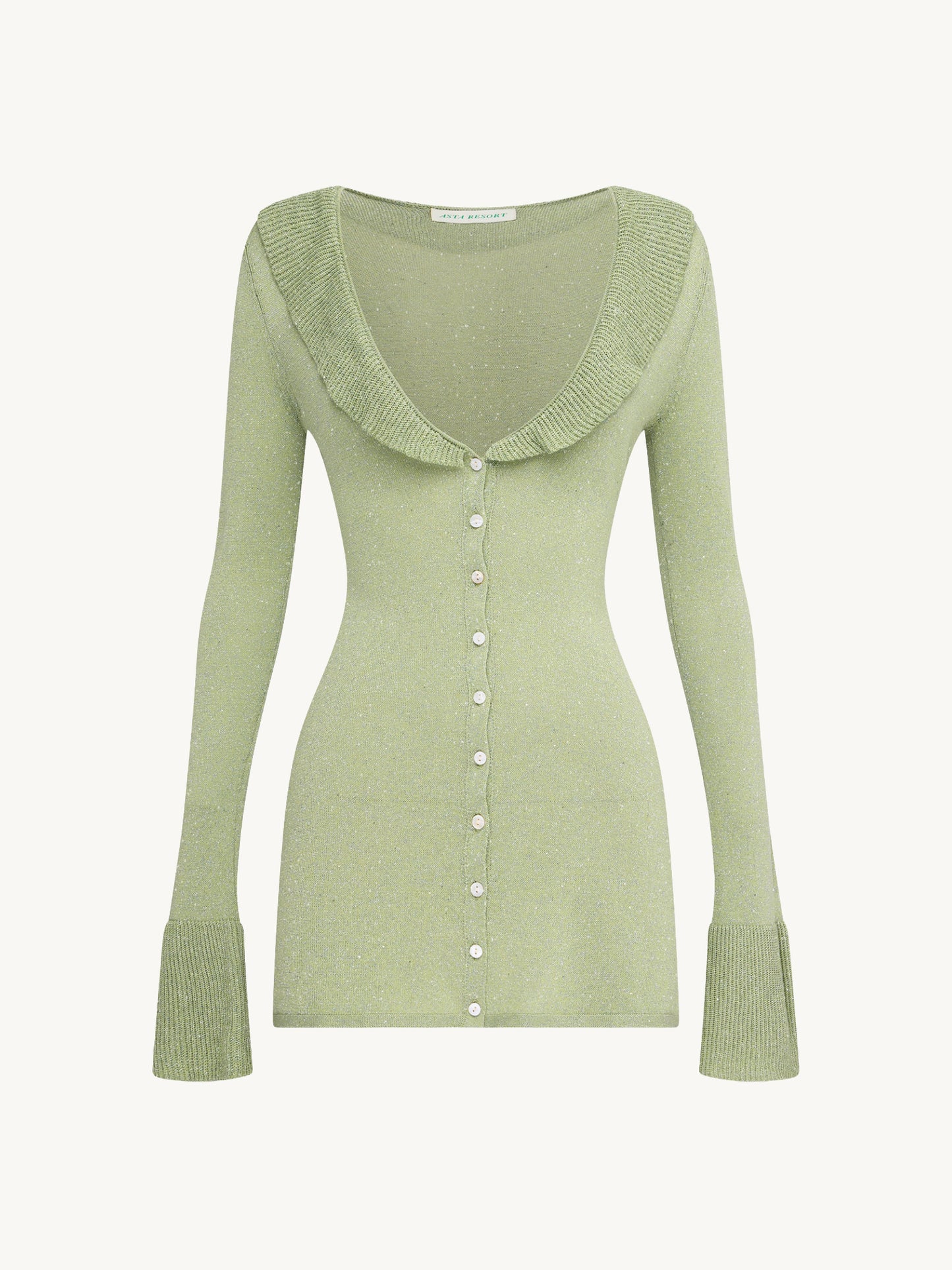 Anika Mini Dress - Pistachio