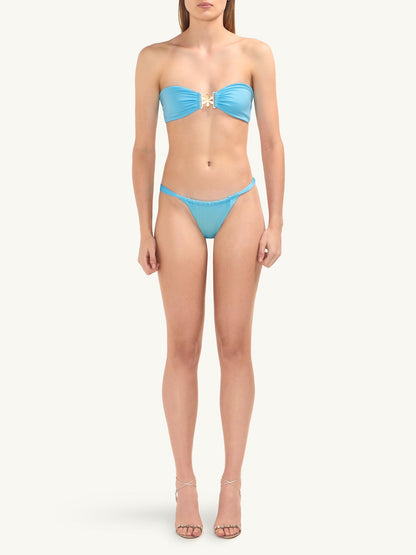 Mia Bikini Top - Baia Blue