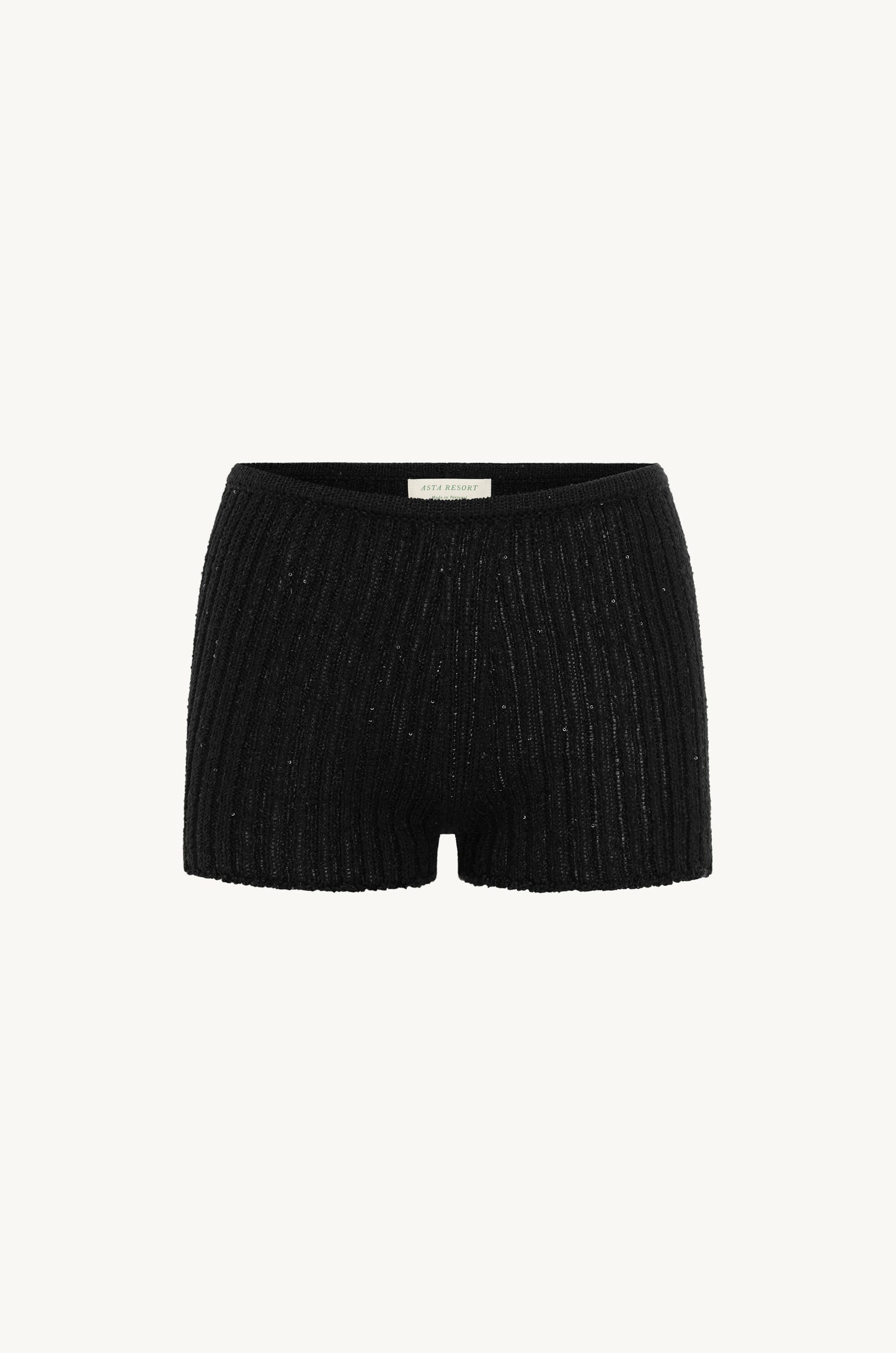 Isla Mini Shorts - Black Sequin
