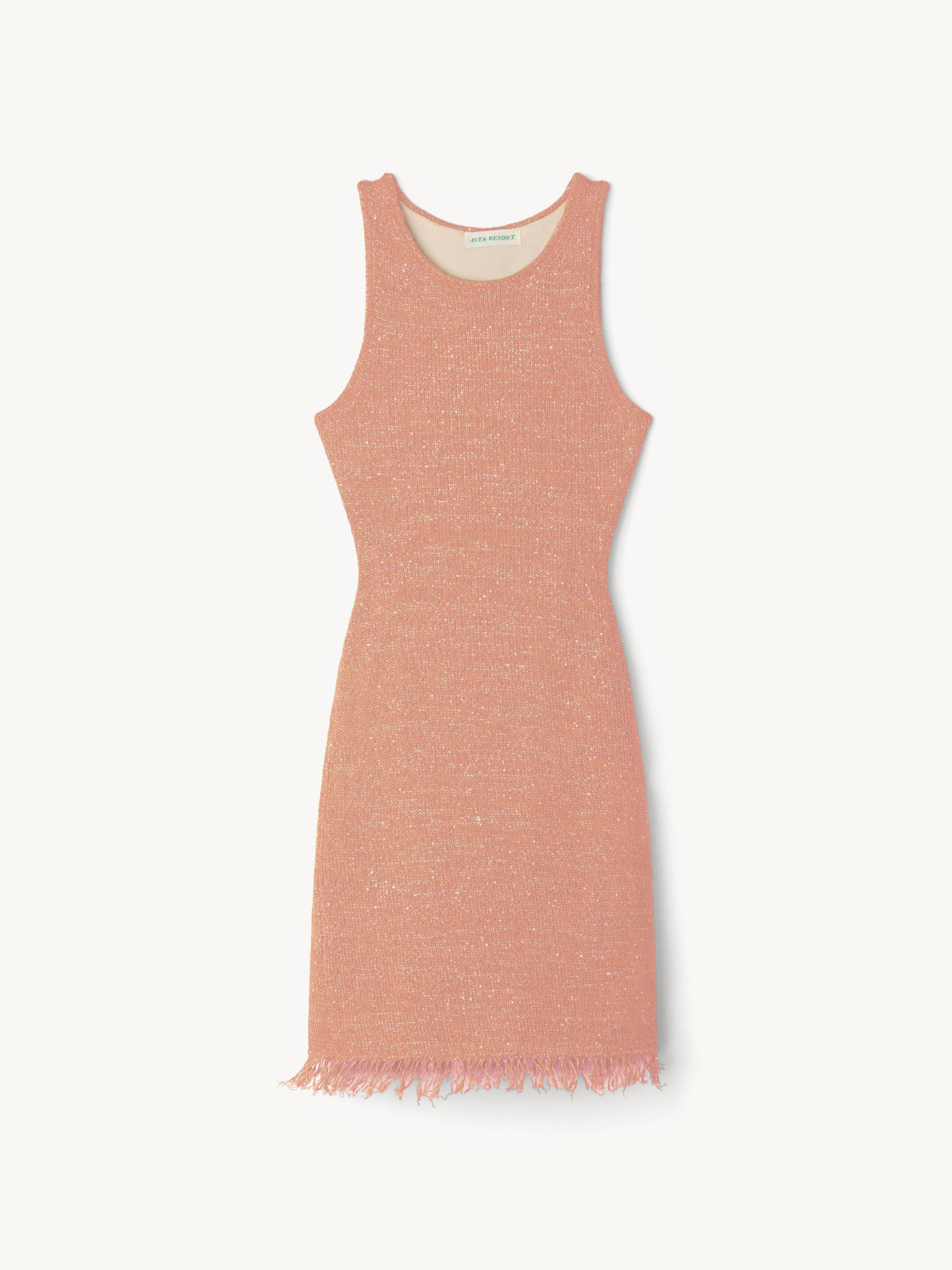 Natalia Mini Dress - Peach Sequin