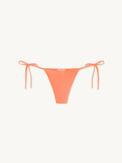 Mia String Bikini Bottom - Tangerine