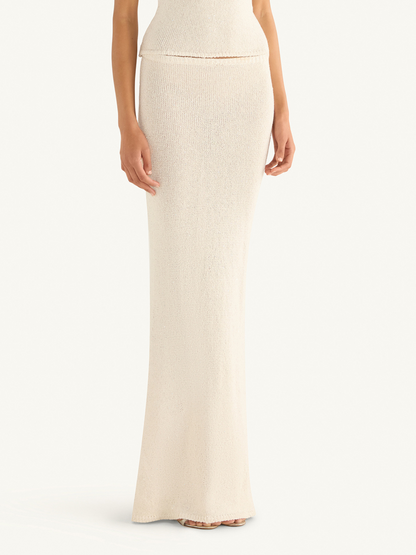 Carolina Skirt - Star White Sequin