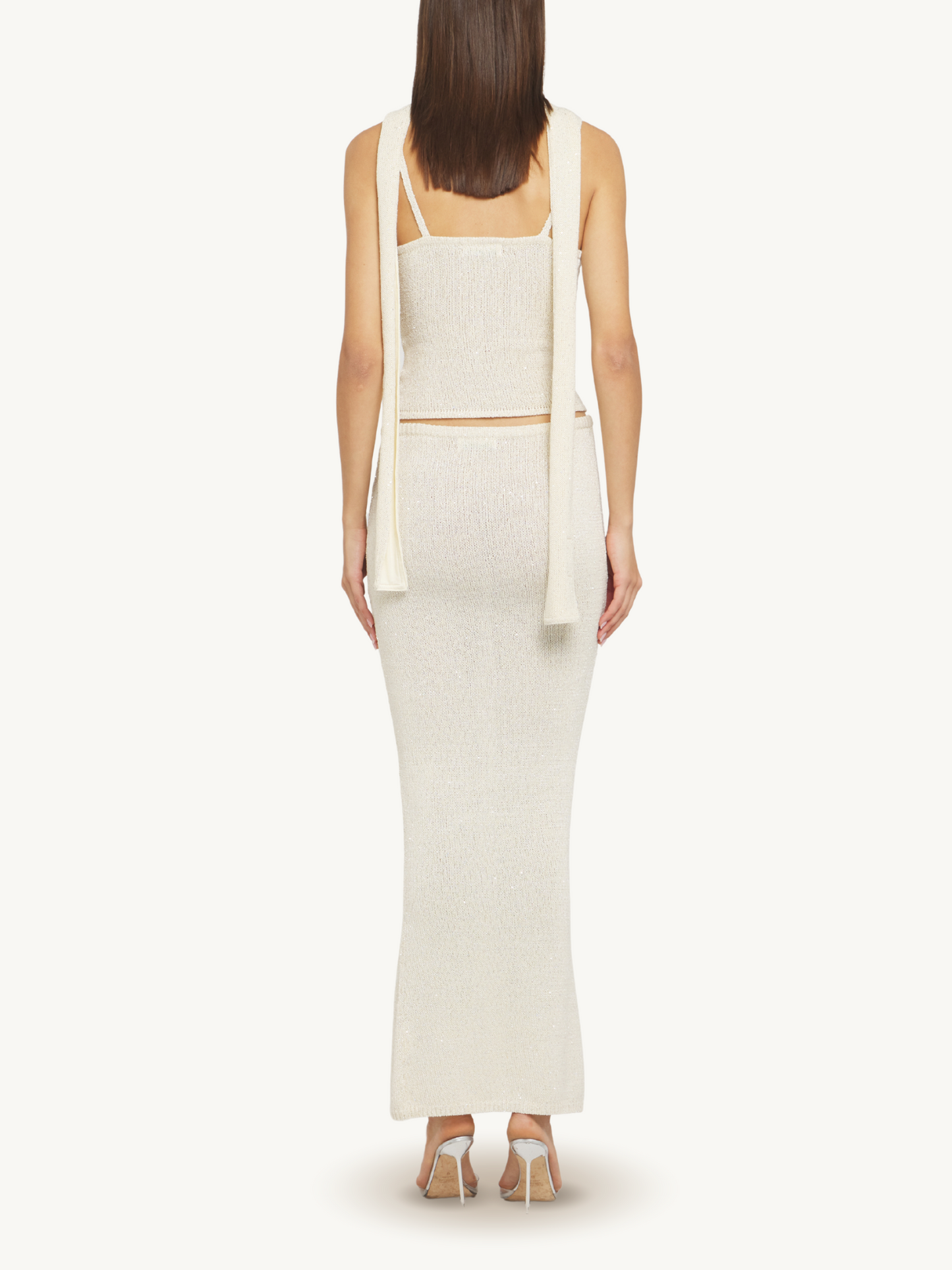 Carolina Camisole - Ivory Sequin