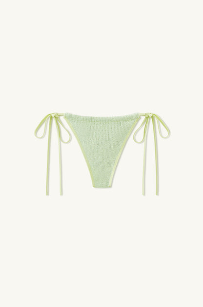 Lio Bikini Bottom - Sage Sequin