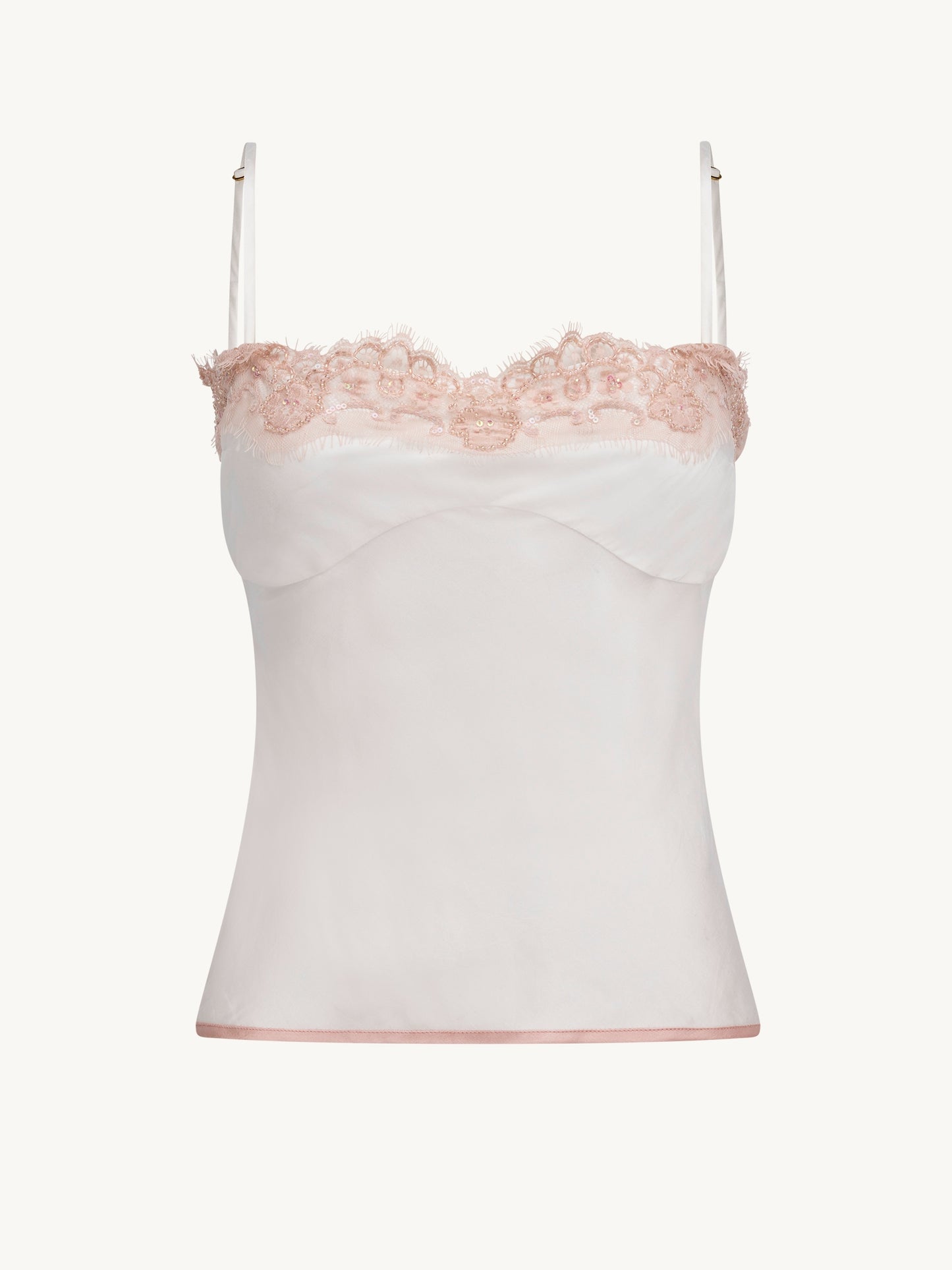 Nikolina Camisole - Salt/Pink Salt